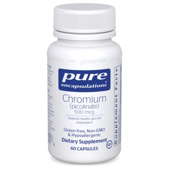 Chromium (picolinate) 500 mcg. 60's