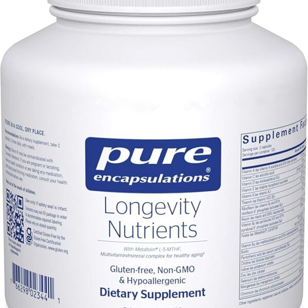 Longevity Nutrients 240's
