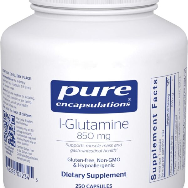 l-Glutamine 850 mg. 250's