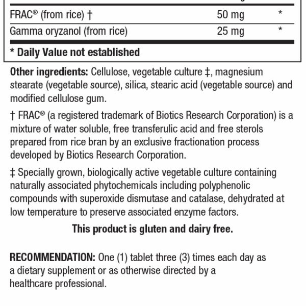 Gammanol Forte™ with FRAC®